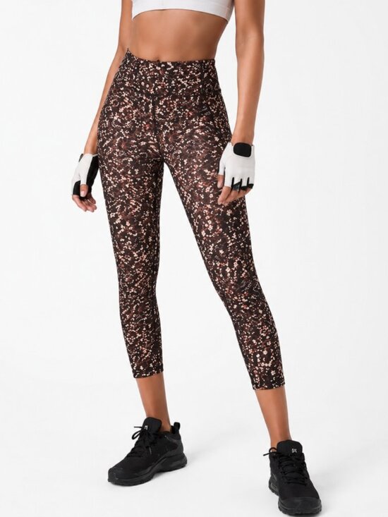lululemon athletica Pants - Lululemon Invigorate High-Rise Crop 23 Size 2 Motion Flux Multi Leggings